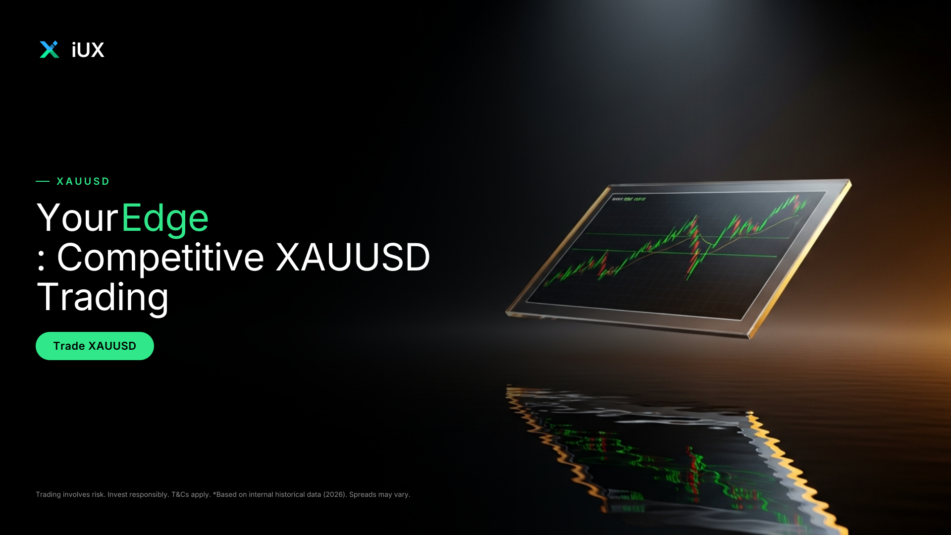 Trade with Edge xauusd low cost on terminal